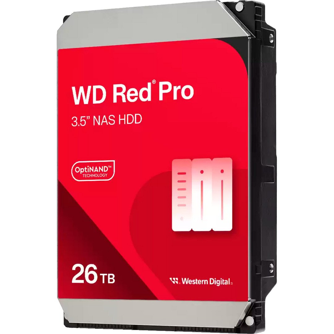 WD Red Pro NAS-Festplatte 26 TB SATA 6 Gb/s, 3,5"