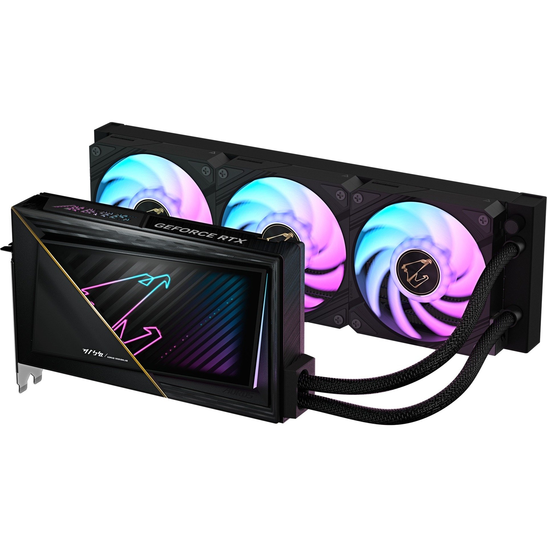 GIGABYTE GeForce RTX 5090 AORUS XTREME WATERFORCE 32G, Grafikkarte DLSS 4, 3x DisplayPort, 1x HDMI 2.1