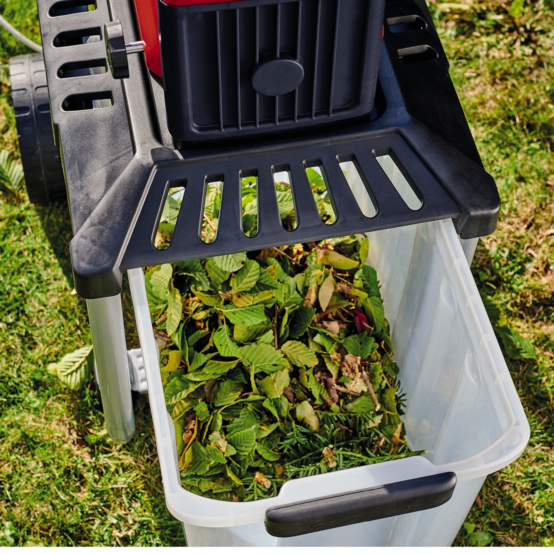 EINHELL Elektro-Leisehäcksler GC-RS 60 CB rot/schwarz, 2.300 Watt