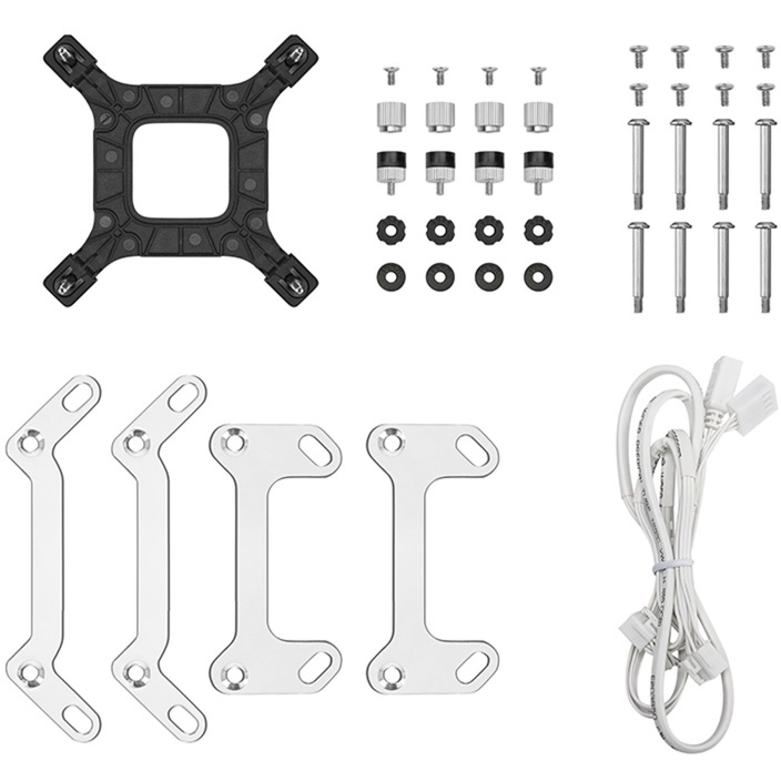 DeepCool LT240 WH ARGB, Wasserkühlung weiß