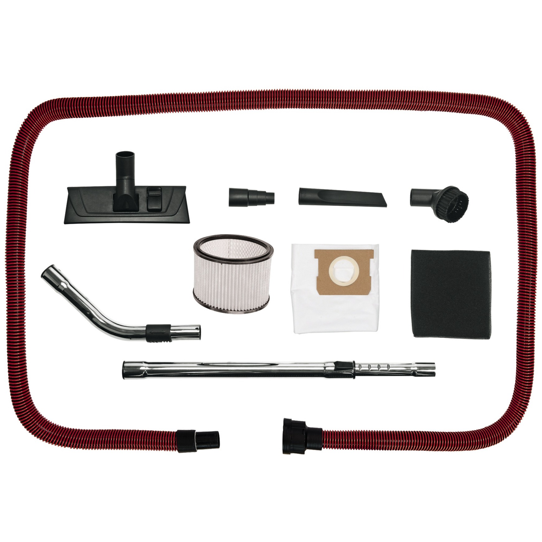 EINHELL TE-VC 2230 SACL, Nass-/Trockensauger rot/edelstahl