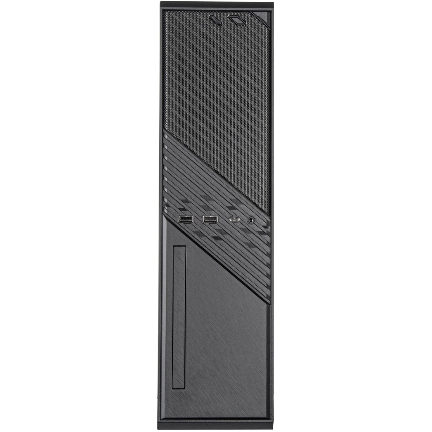 SilverStone SST-ML12B, Tower-Gehäuse schwarz