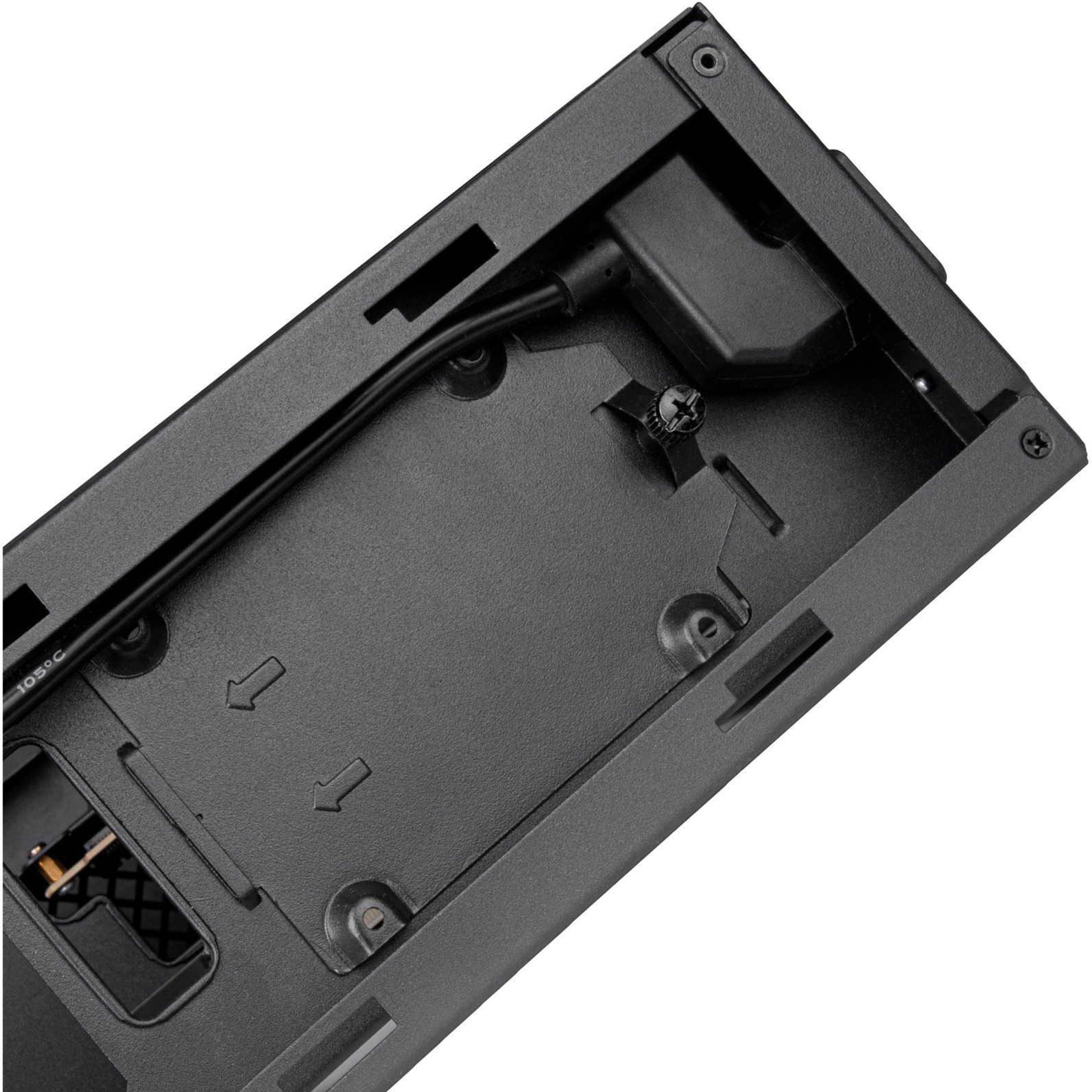 SilverStone SST-ML12B, Tower-Gehäuse schwarz