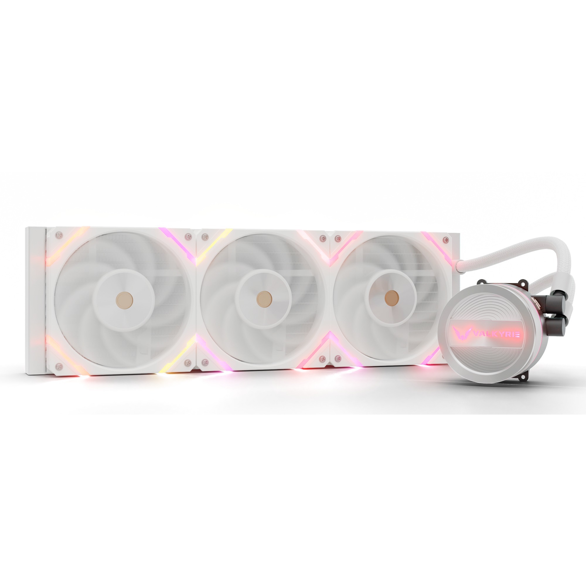 Valkyrie Dragonfang 360 ARGB, Wasserkühlung weiß