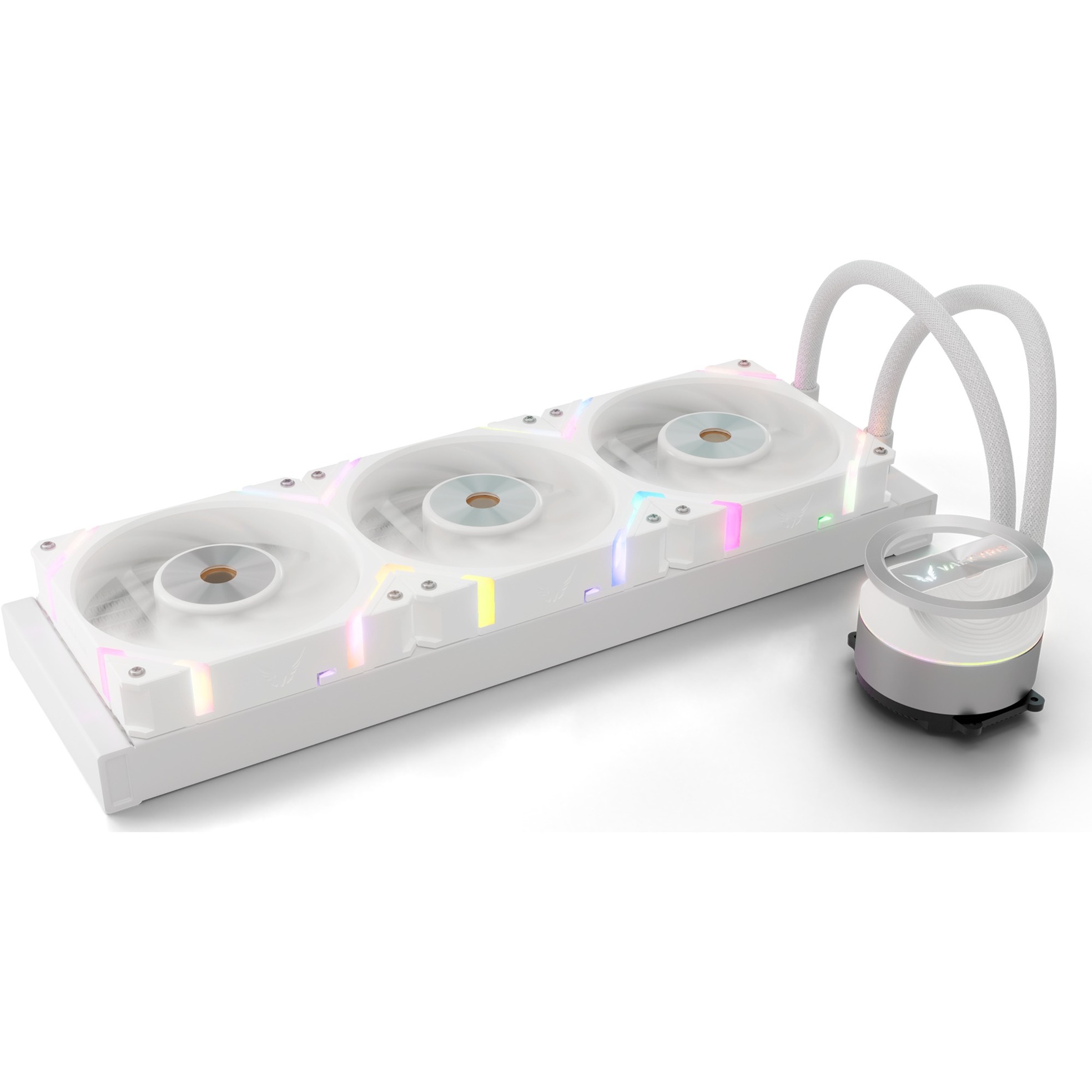 Valkyrie Dragonfang 360 ARGB, Wasserkühlung weiß