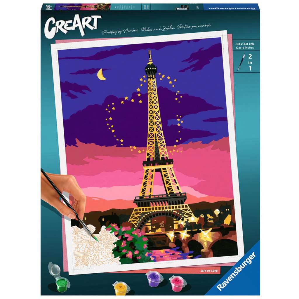 Ravensburger CreArt - City of Love, Malen