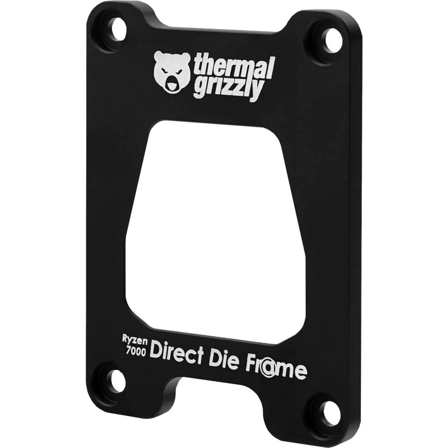 Thermal Grizzly AMD Ryzen 7000 V2 Direct Die Frame, Befestigung/Montage schwarz, für AMD AM5