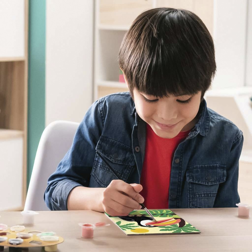 Ravensburger Malen nach Zahlen - Tukan im Dschungel