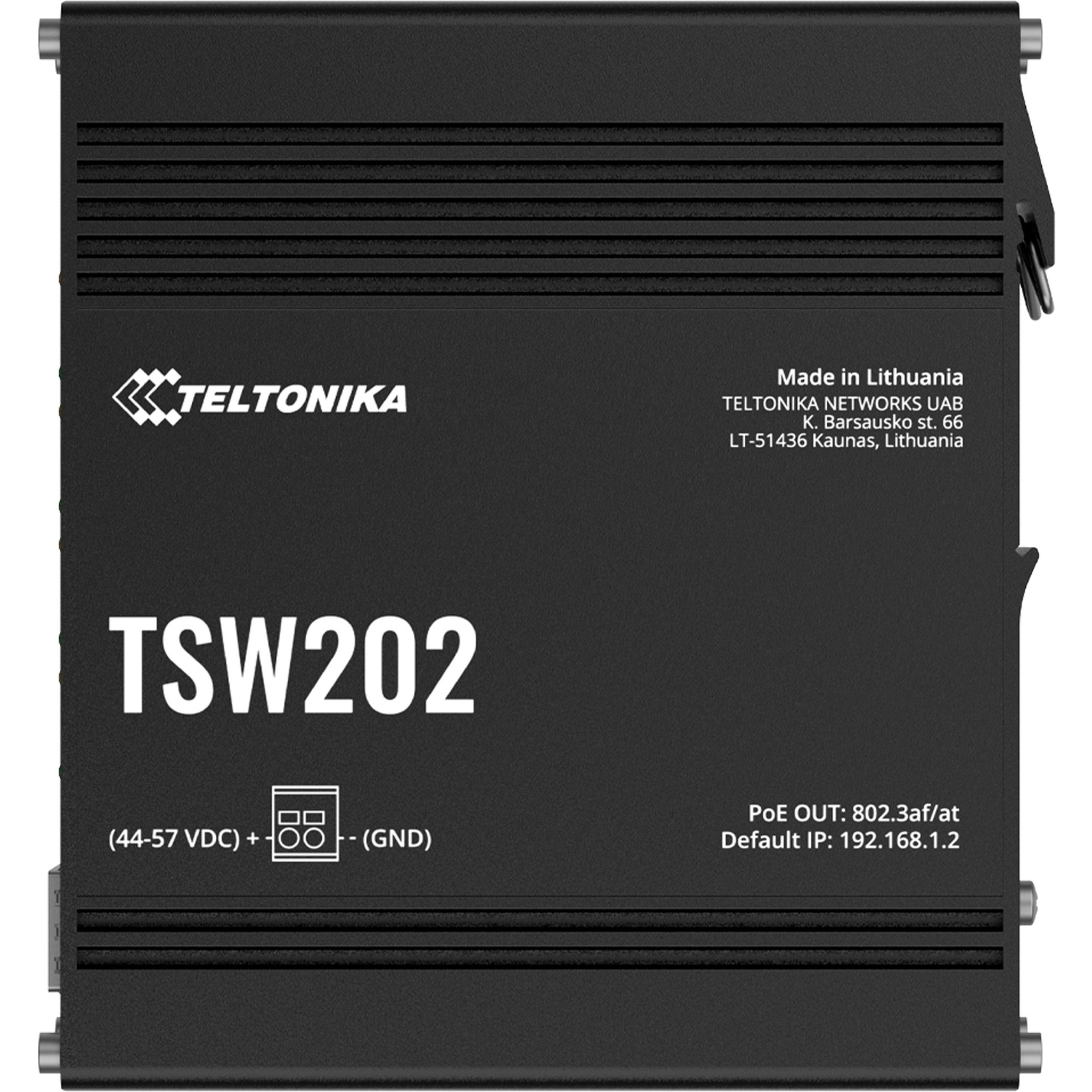 Teltonika TSW202, Switch schwarz