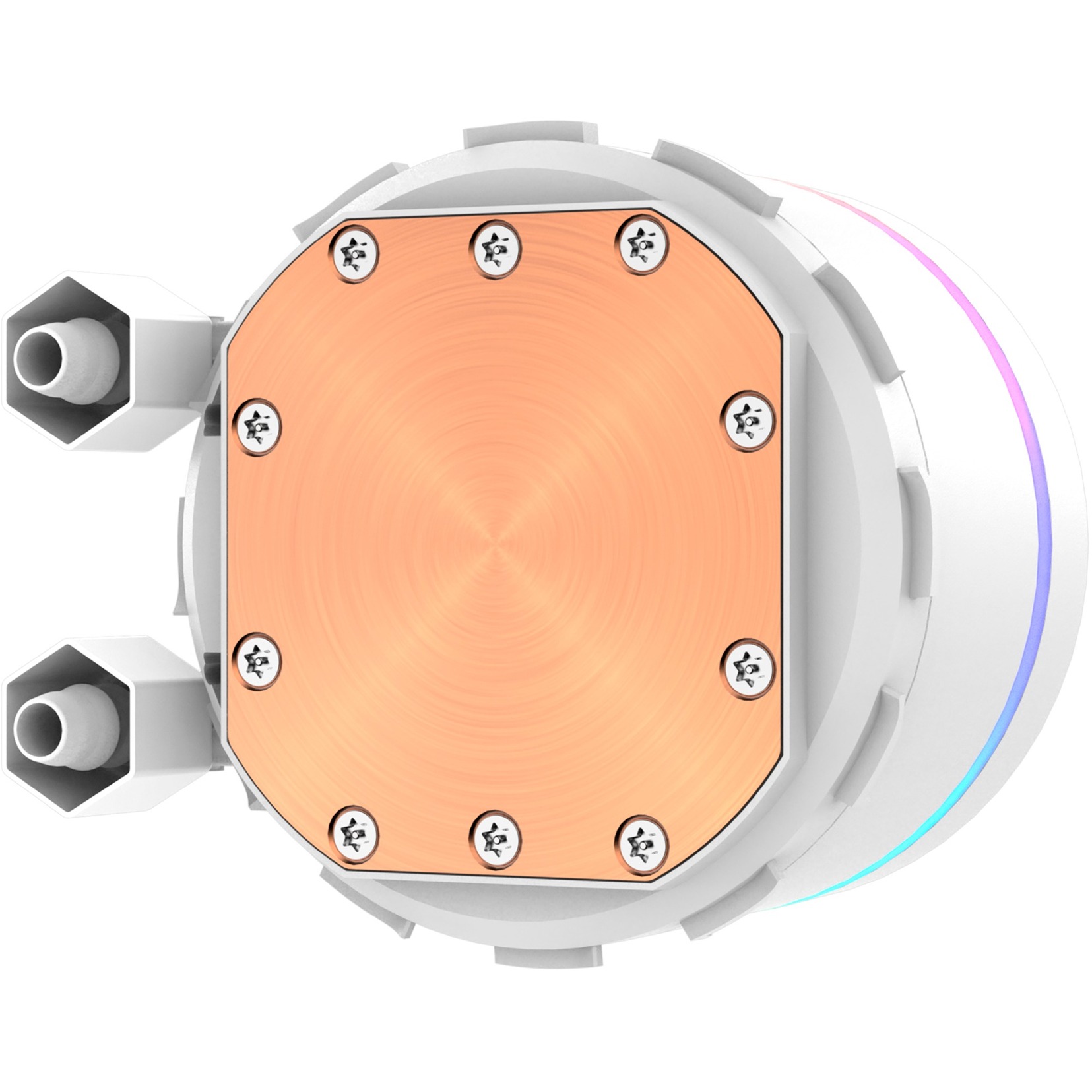 Sharkoon S90 RGB White AIO 360mm, Wasserkühlung weiß