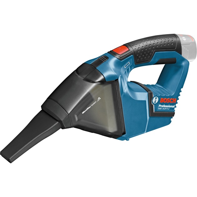 Bosch Hand-Akkusauger GAS 12V-LI, Handstaubsauger blau, Karton, ohne Akku und Ladegerät