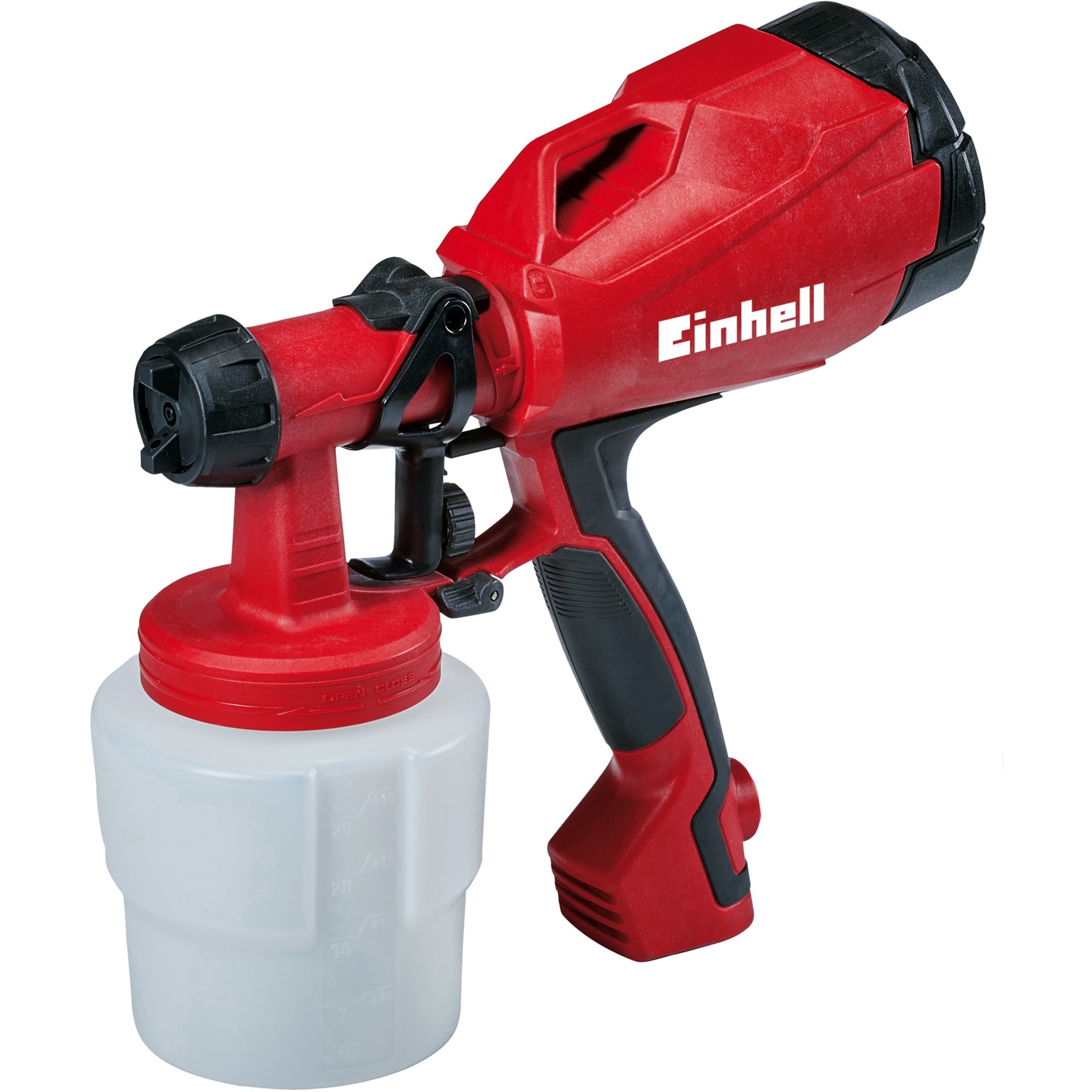 EINHELL Farbsprühpistole TC-SY 400 P rot/schwarz, 400 Watt
