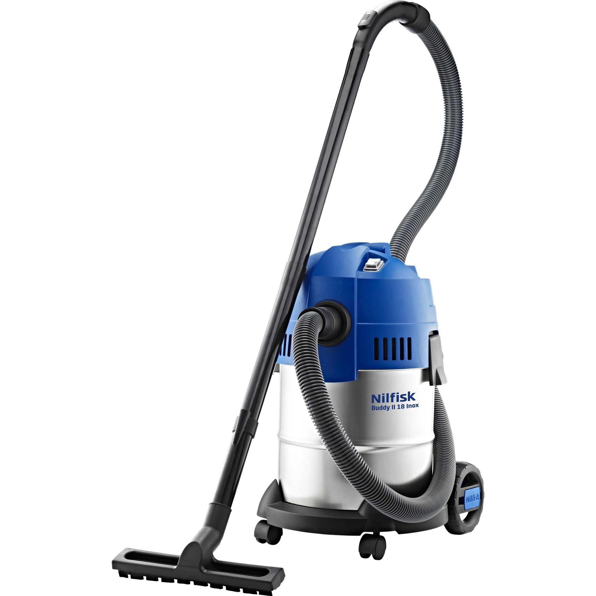 Nilfisk Nass-/Trockensauger Buddy II 18 Inox blau/schwarz