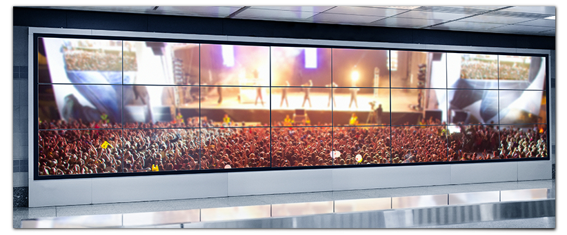 Noch mehr Dynamik mit Videowall Noch mehr Dynamik mit Videowalls