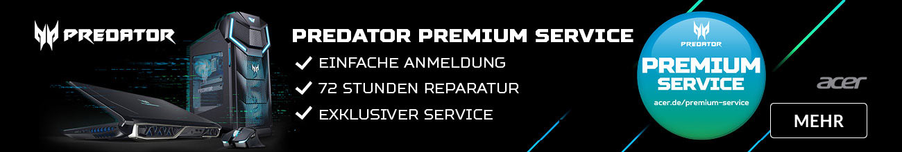 Acer Predator Premium Service