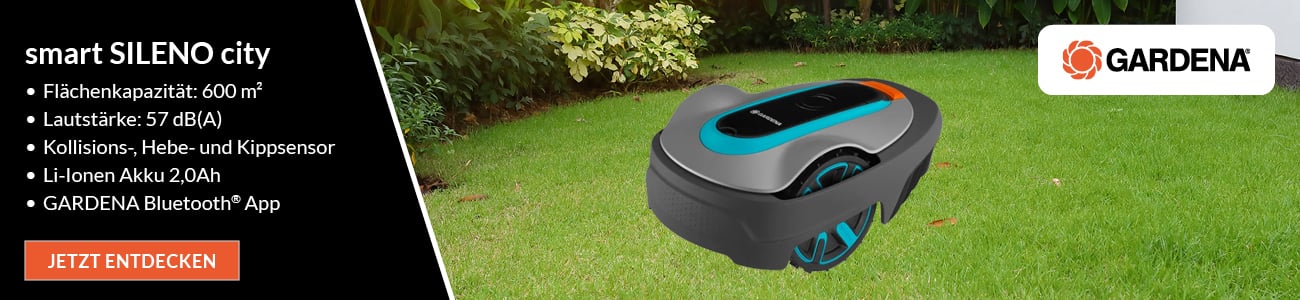 GARDENA Mähroboter smart SILENO city 600m² Set